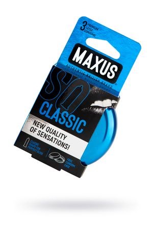 Презервативы в железном кейсе классические MAXUS Classic №3 - фото 52894