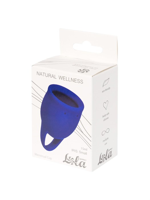 Менструальная чаша Natural Wellness Iris 15 ml blue - фото 53394