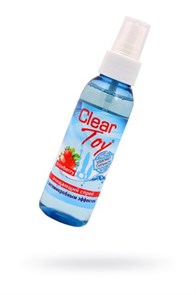 Очищающий спрей "CLEAR TOYS STRAWBERRY" с антимикробным эффектом, 100 мл.